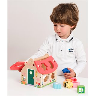 Shape sorting house